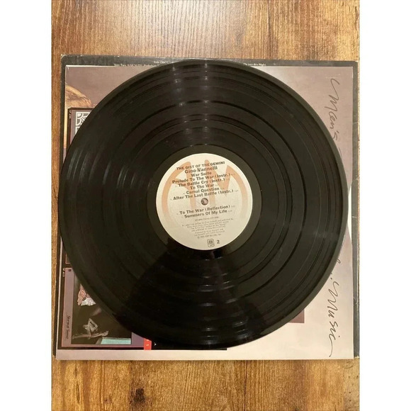 GINO VANNELLI - The Gist Of The Gemini (A&M) - 12" Vinyl Record LP VG++ - Picture 4 of 10
